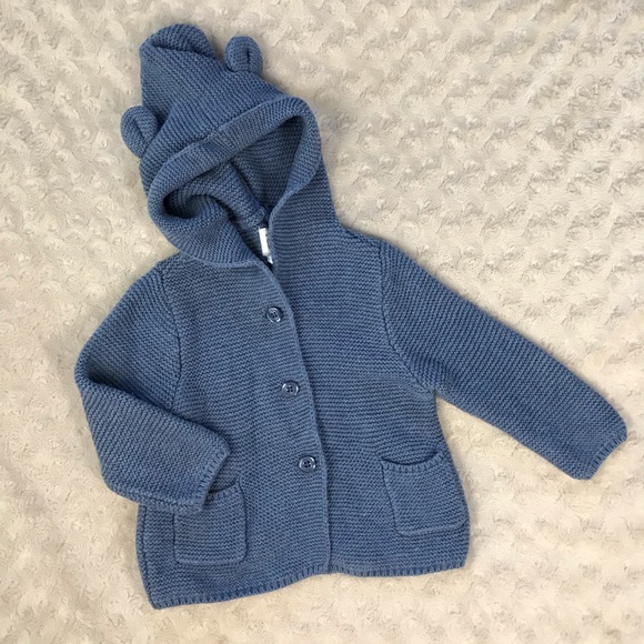 gap baby cardigan with ears